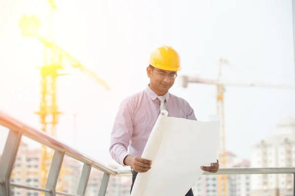 Indian male architect — Stock Photo, Image