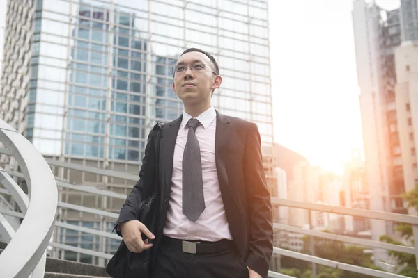 Гонконгский бизнесмен — стоковое фото