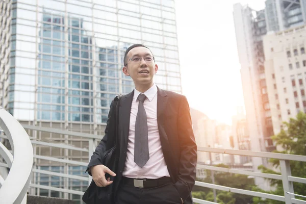 Hong Kong hombre de negocios — Foto de Stock
