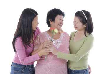 Asya anne ve kızları