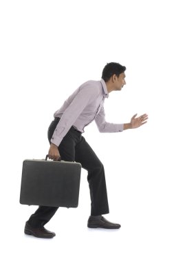 iş adamı kaçarken