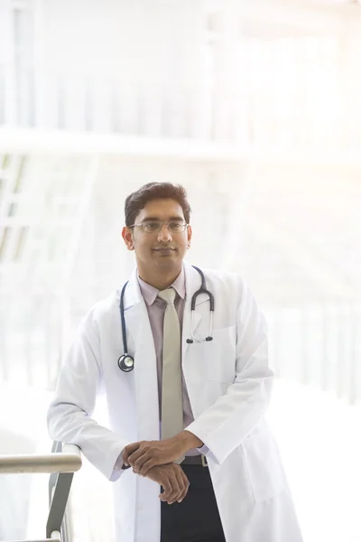 Indian male doctor — Stock Photo, Image