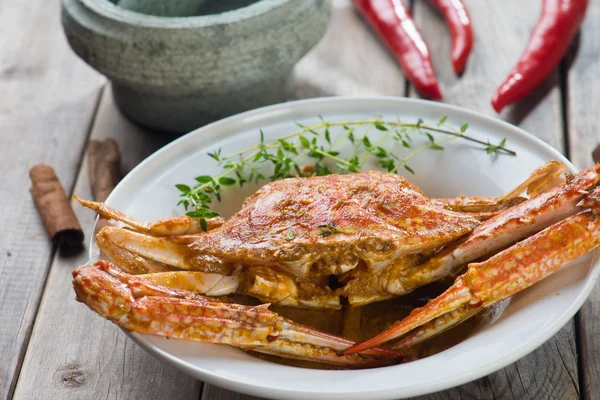 Malaysian spicy crab — Stock Photo, Image