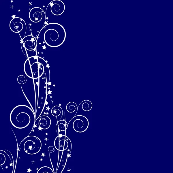 Stars on blue background — Stock Photo, Image