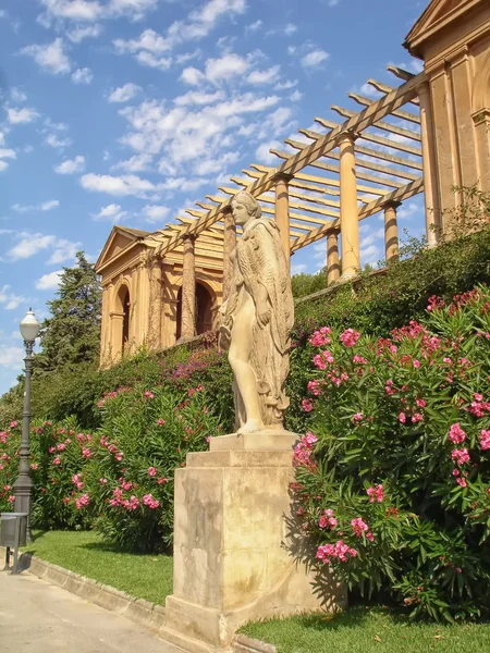 Sculpture in Barcelona. Catalonia — Stock Photo, Image