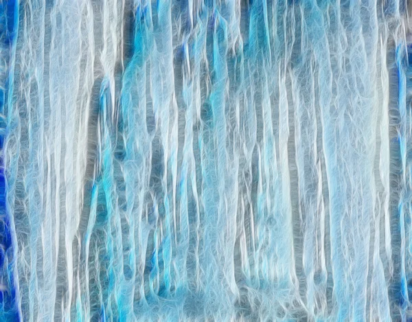 Mur de glace bleu — Photo