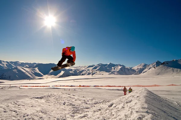 Freeride em Geórgia — Fotografia de Stock