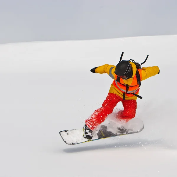 Snowboardåkare — Stockfoto