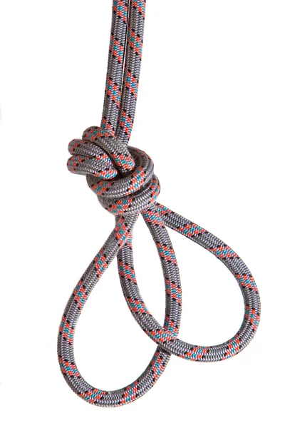 Вузлом мотузка — стокове фото
