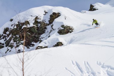Freeride Kamçatka üzerinde