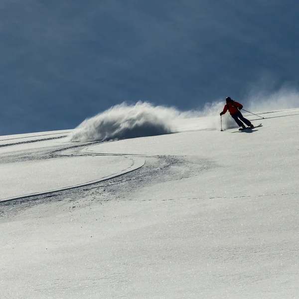 Freeride auf Kamtschatka — Stockfoto