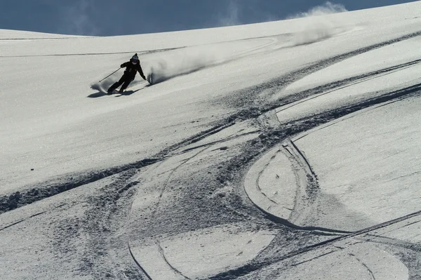 Freeride su Kamchatka — Foto Stock