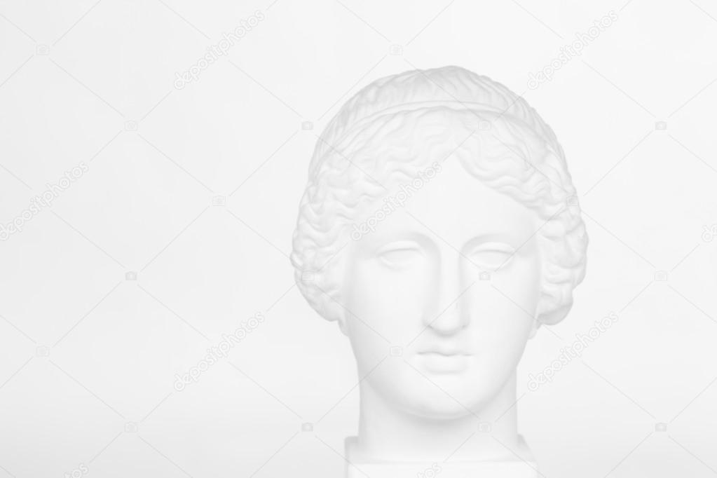 Gypsum head of Venus de Milo