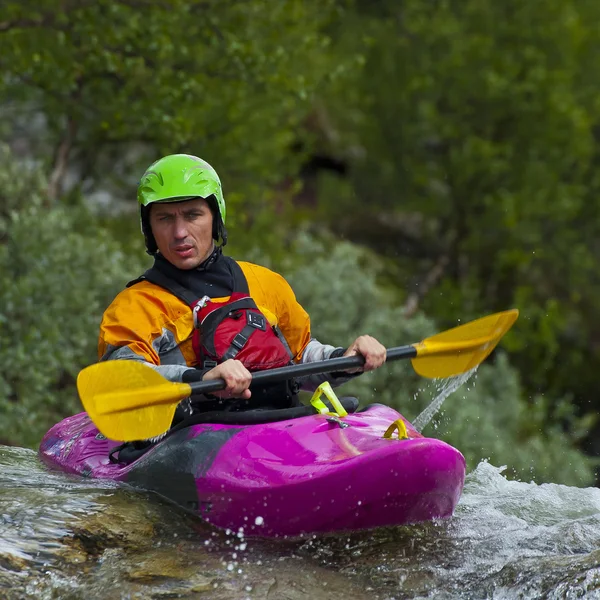 Πορτρέτο του kayaker — Φωτογραφία Αρχείου