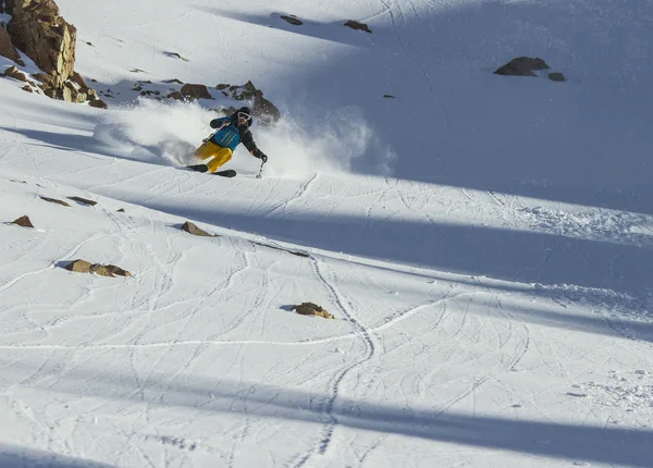 Freeride w Nowej Zelandii — Zdjęcie stockowe