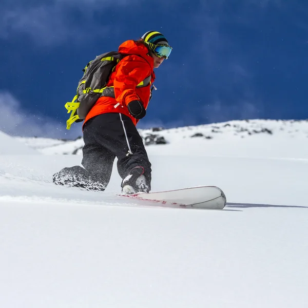 Freeride in Cile — Foto Stock