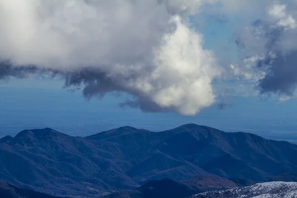 Горы и облака. Чили — стоковое фото