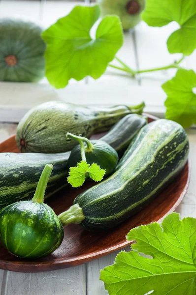 Frische Orangen-Zucchini — Stockfoto