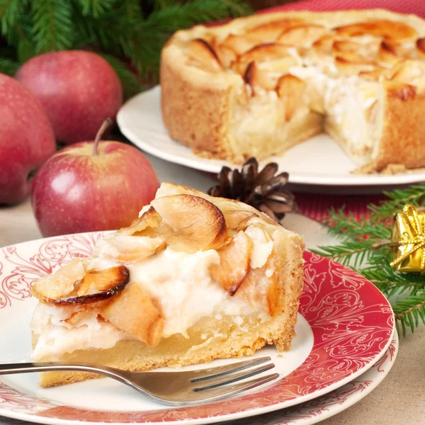 Bolo de Natal — Fotografia de Stock