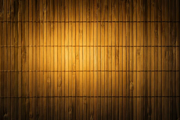 Esteira de bambu pano de fundo, textura de madeira Matting — Fotografia de Stock