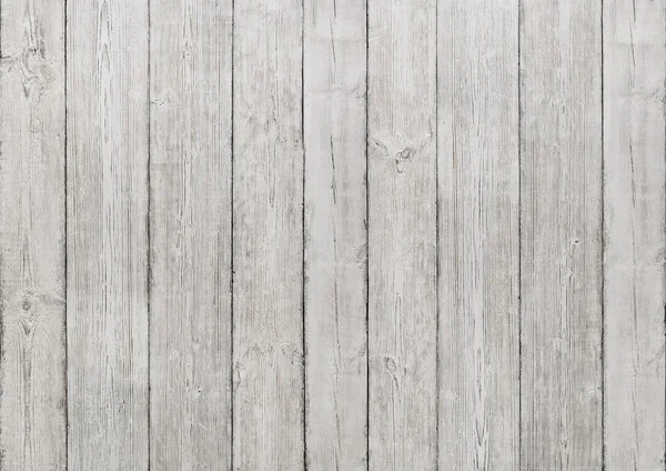 White Wood Planks Background, Wooden Texture, Floor Wall — Stock Photo, Image