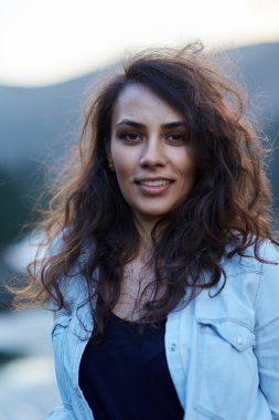 güzel İspanyol Kadın kılığında