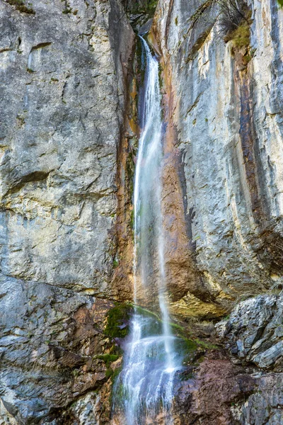 Cascade dans les montagnes rocheuses — Photo