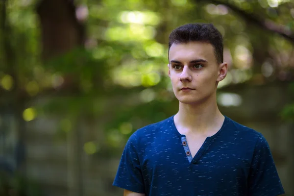 Teenage boy posing — Stock Photo, Image