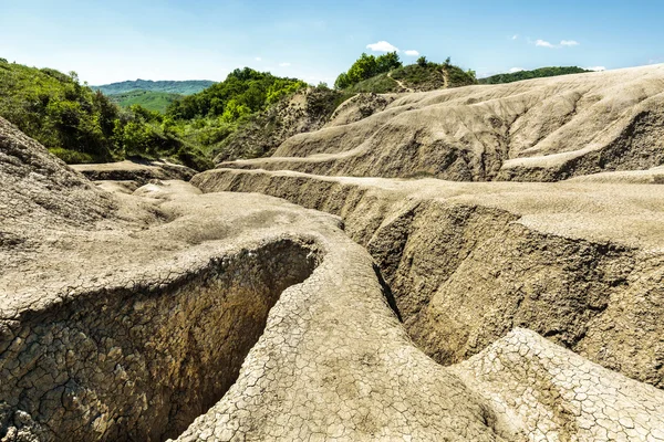 Active muddy volcanoes — Stock Photo, Image