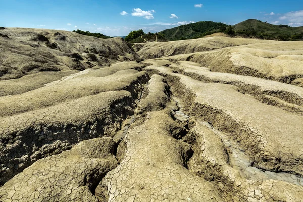 Active muddy volcanoes — Stock Photo, Image