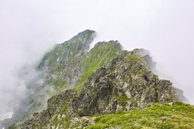 Misty rocky Dağları
