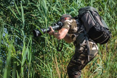 iş yerinde profesyonel fotoğrafçı