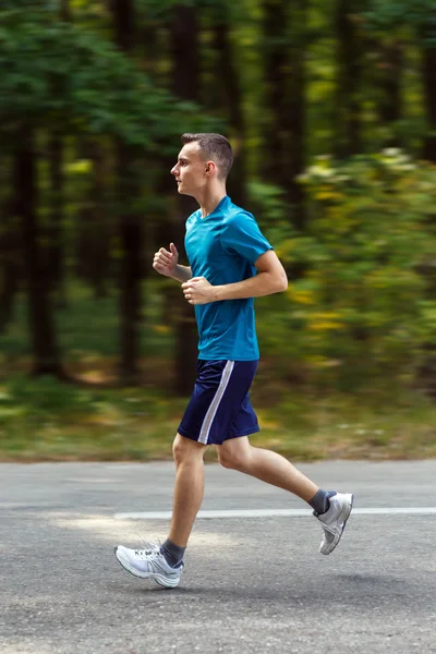 Young man running — Stock Photo, Image