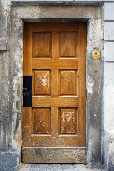 Porta de madeira velha — Fotografia de Stock