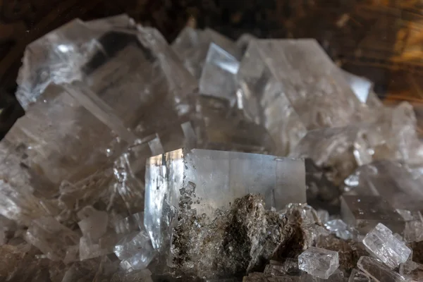 Salt crystals from a mine — Stock Photo, Image