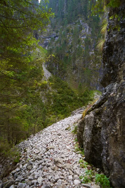Mountains Scree Hiking Trail — Stock Photo, Image