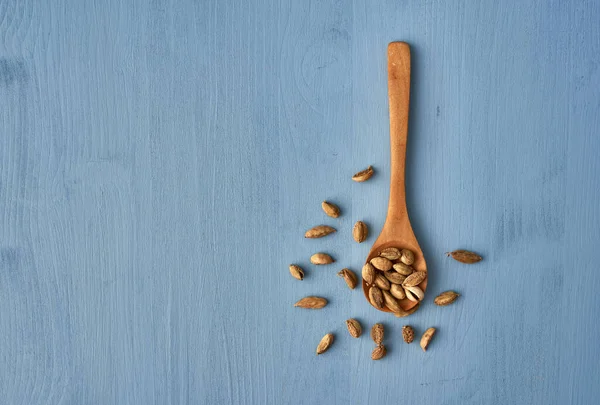 Closeup Dried Cardamom Seeds Oriental Spice — Stock fotografie