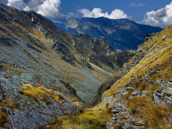 罗马尼亚美丽的Fagaras山脉景观 — 图库照片