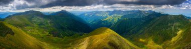 Romanian mountains panorama clipart