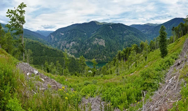 Panorama da montanha — Fotografia de Stock