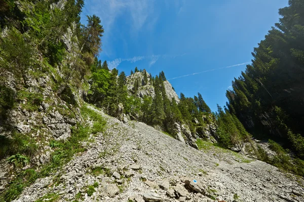 Meredek szikla — Stock Fotó