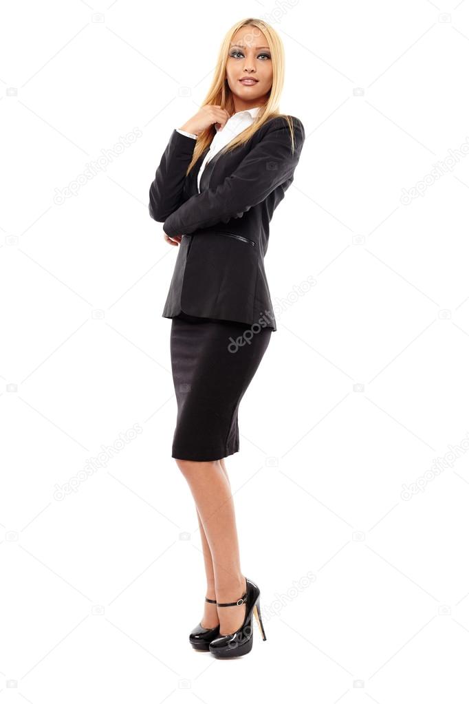 Businesswoman full length