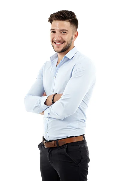 Young businessman, full length — Stock Photo, Image