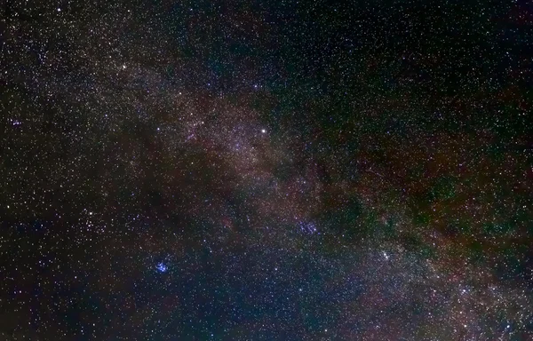 Dunkler Sternenhimmel — Stockfoto