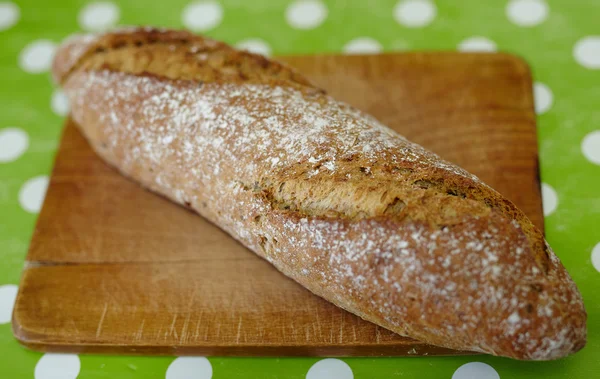 Brown bread loaf — Stock Photo, Image