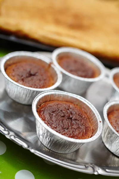 Chocolate lava cakes — Stock Photo, Image