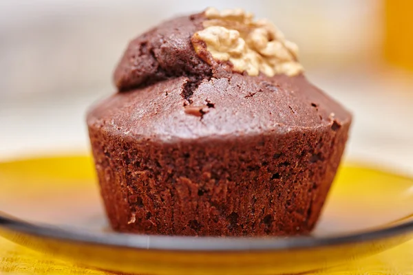 Delicious chocolate cupcake — Stock Photo, Image