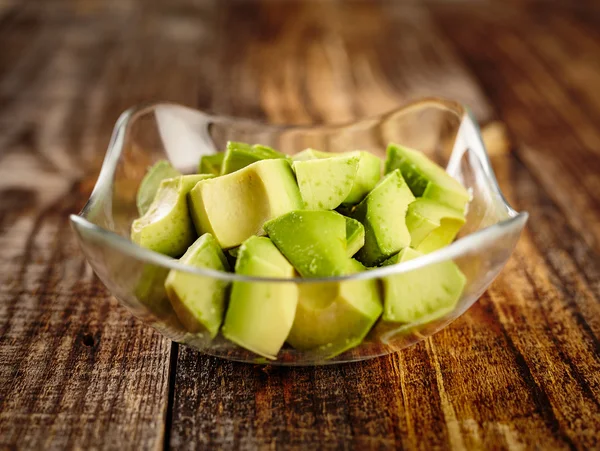 Avocado gehakt — Stockfoto