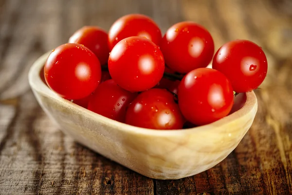 Cherry tomatoes closeup — Stock Photo, Image