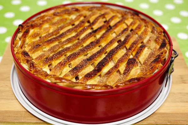 Tarte aux pommes — Photo